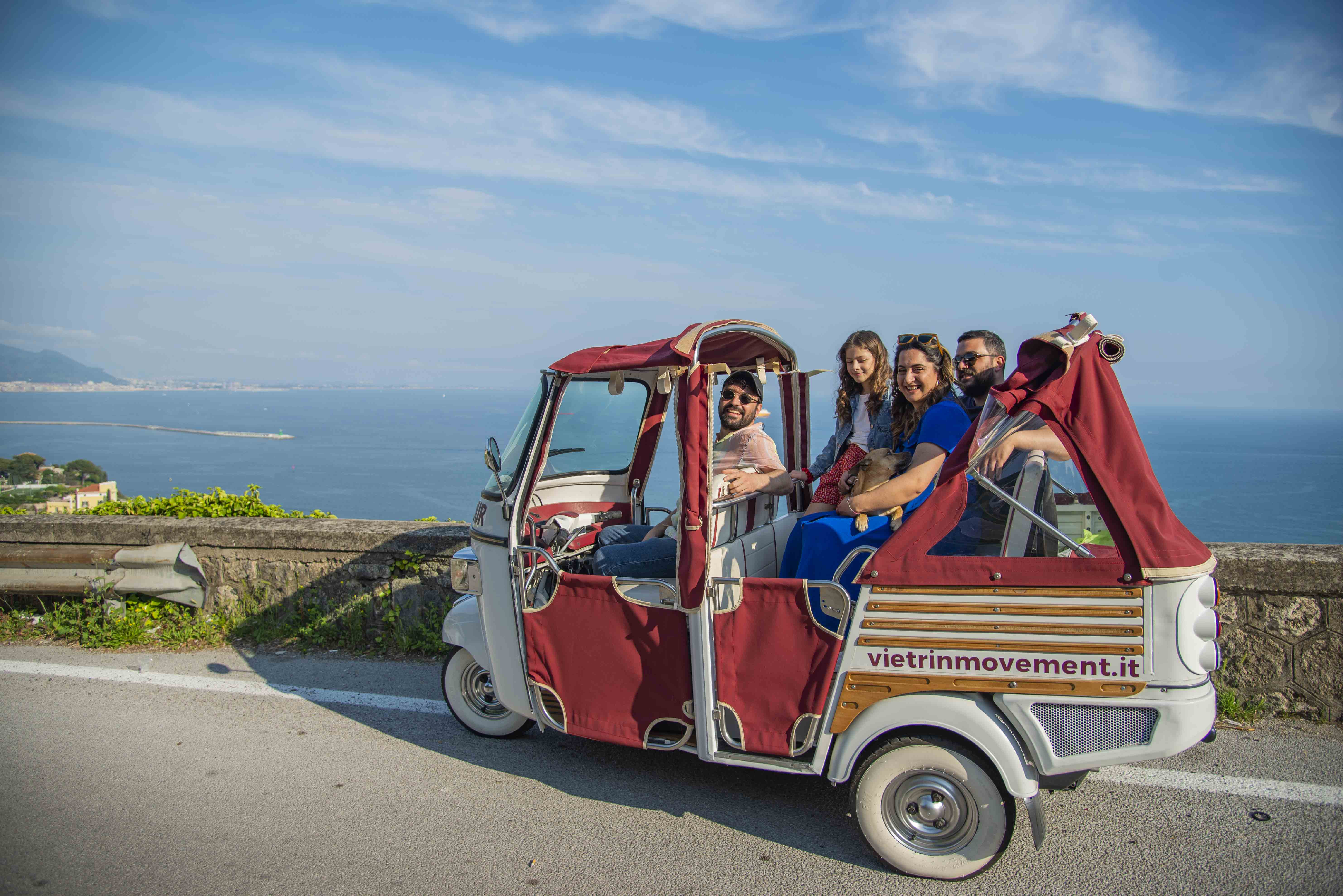 Classic Tuk Tuk Tour Through Vietri Villages